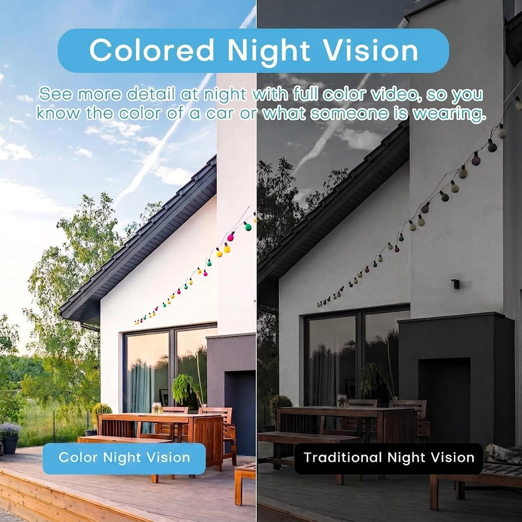 Vusecure Window Cam colored night vision